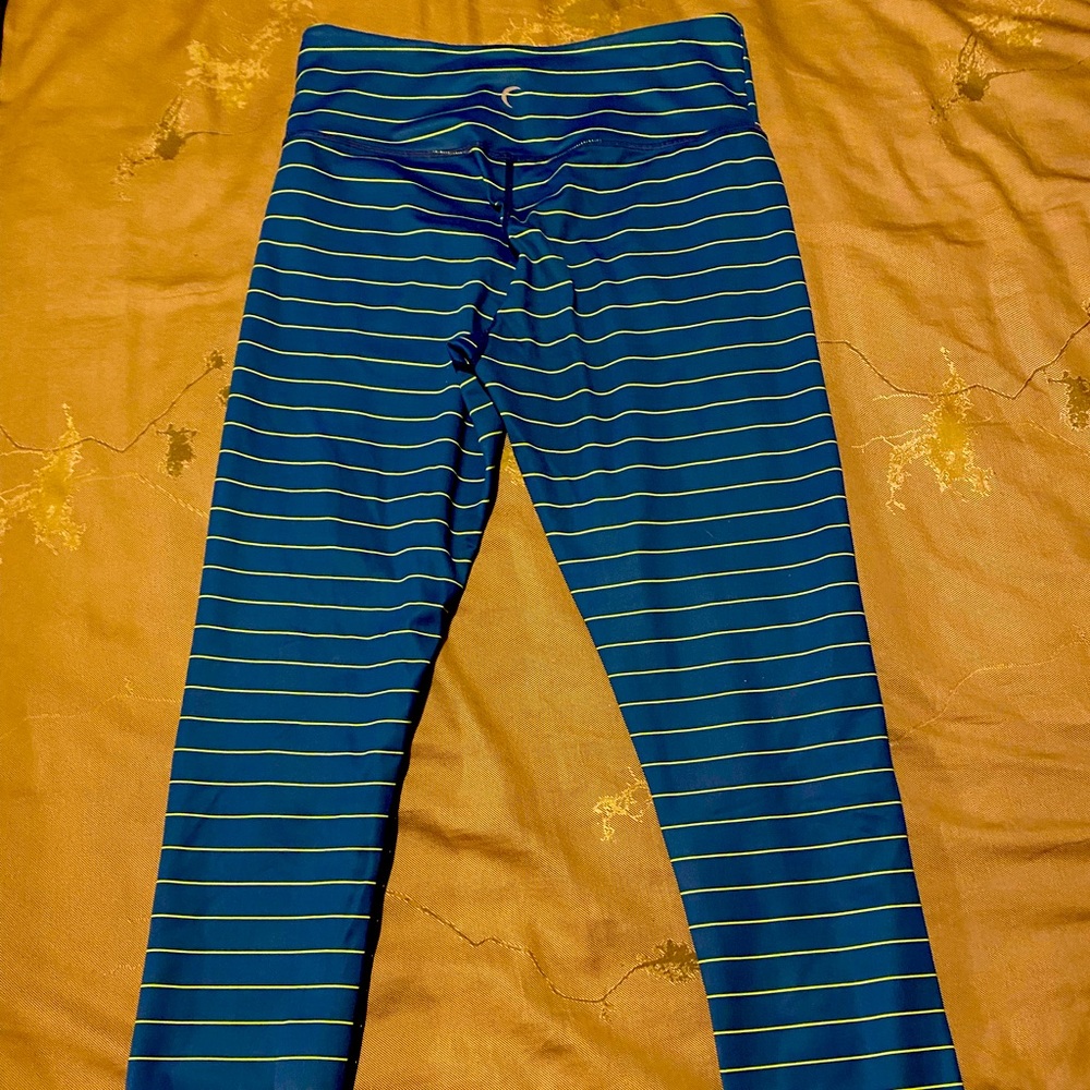 ZYIA Lime Stripe leggings